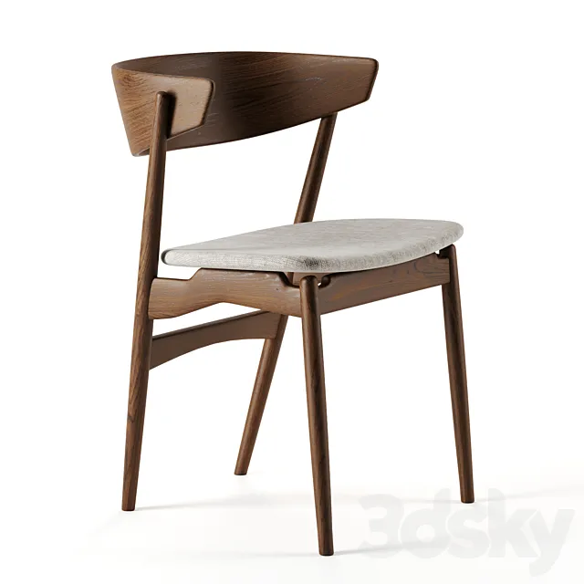SIBAST 7 dining chair by Sibast 3DSMax File