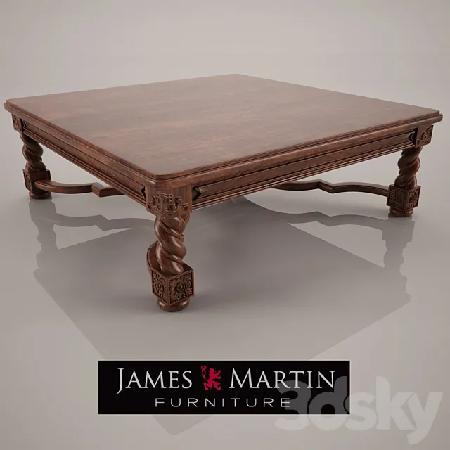 Sicily Accent Table 3DS Max Model