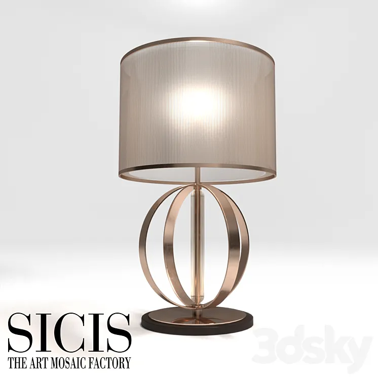 Sicis Odeon Table Lamp 3DS Max