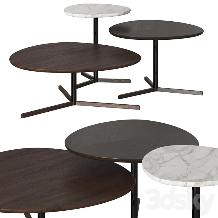 Sicis Pick Coffee Tables 3DS Max
