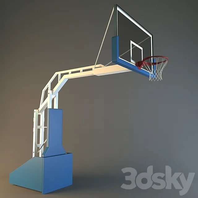 Side or main court competition system 3DSMax File