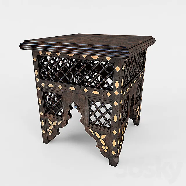 Side Table 3DSMax File
