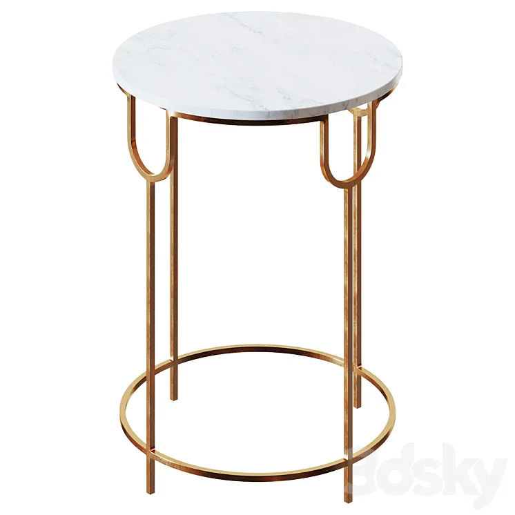 Side table Bettina Side Table 3DS Max Model