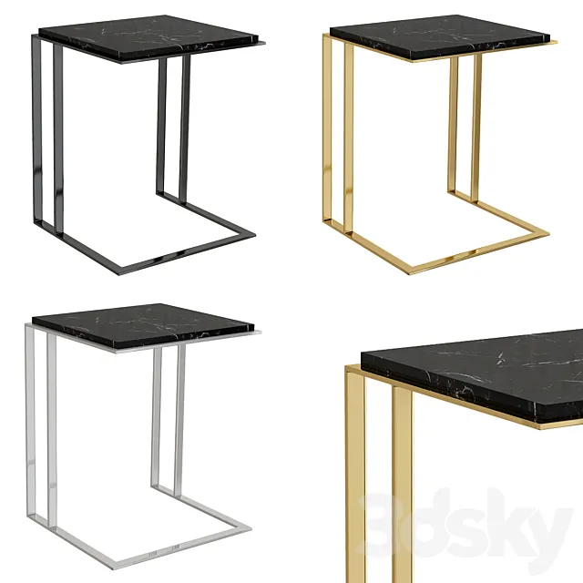 Side Table Cocktail Eichholtz Collections 3ds Max