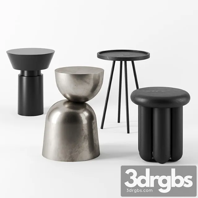 Side Tables Set by House Doctor 3dsmax Download