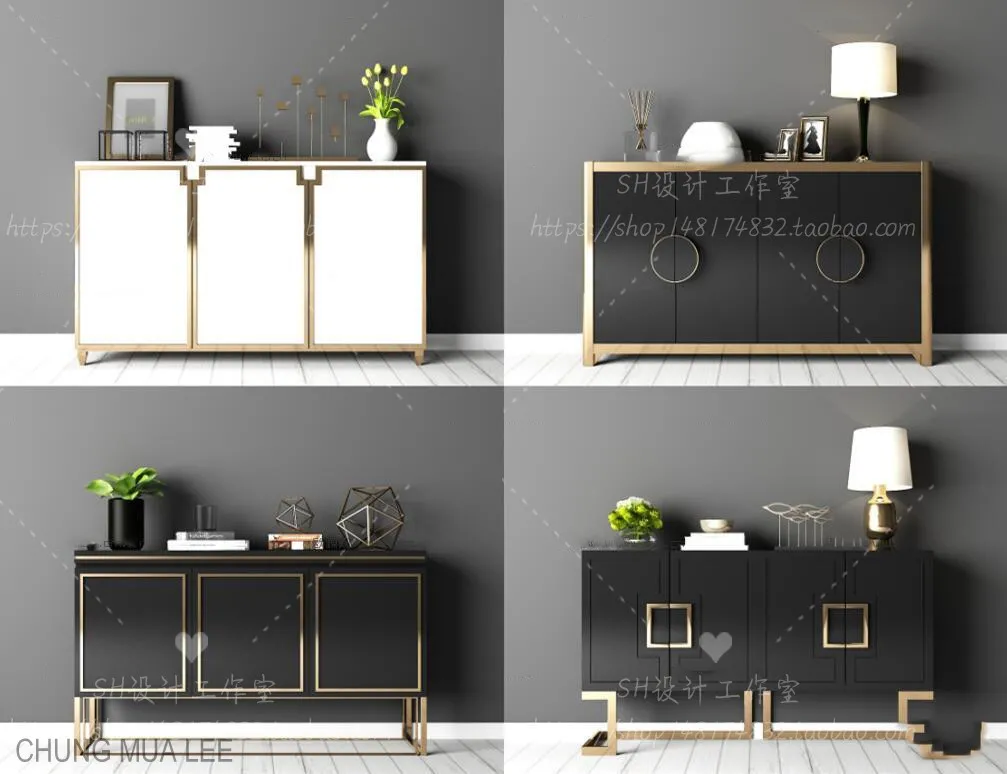 3DSKY PRO – SIDEBOARD 3D MODELS – 093