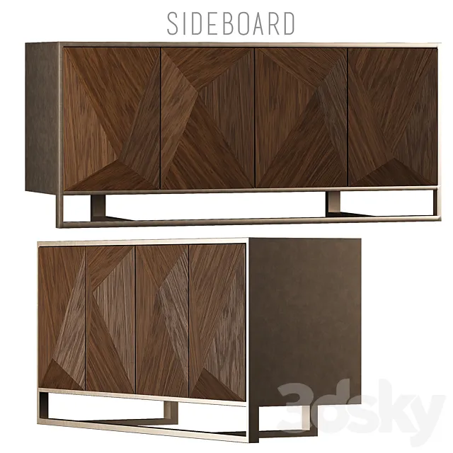 sideboard 3ds Max