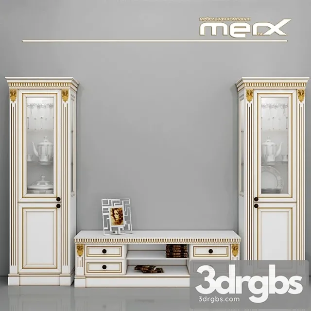 Sideboard and tv stand merx 2 3dsmax Download
