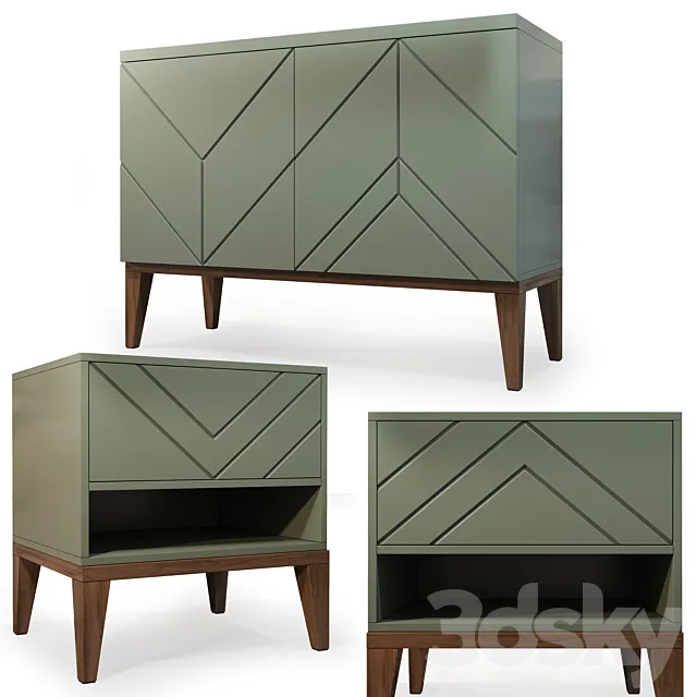 Sideboard bedside table  Magic by MDeHouse 3ds Max