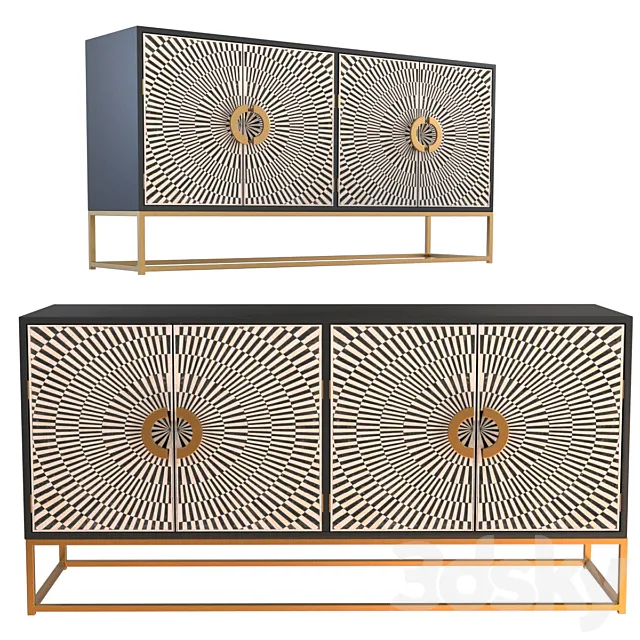 Sideboard Electro 3ds Max