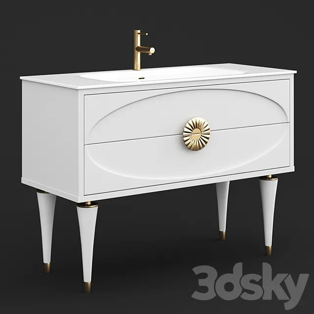 sideboard Opadiris Ibica 1200 3ds Max