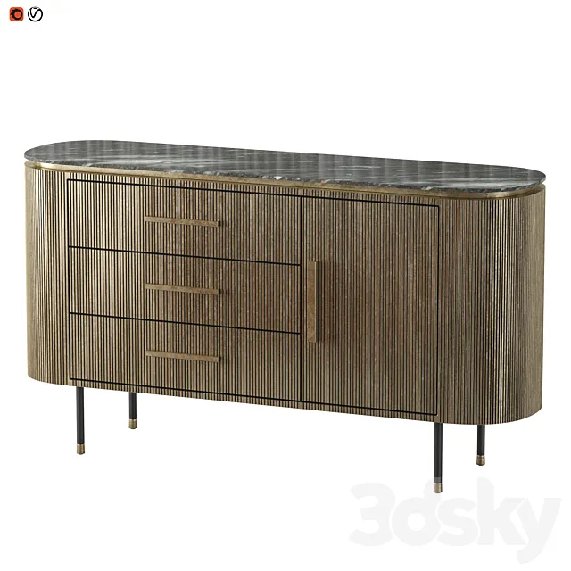 Sideboard Valbruna 3ds Max