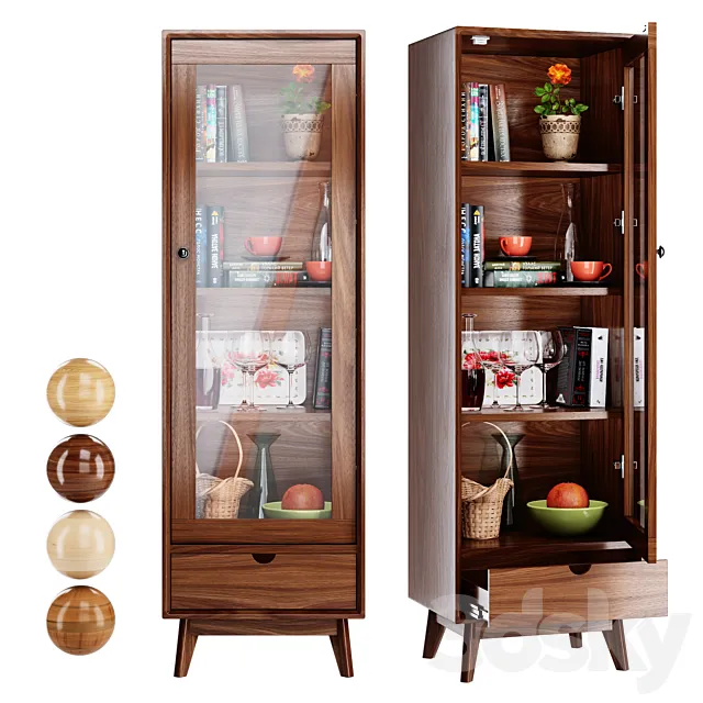 Sideboard with one front 3ds Max