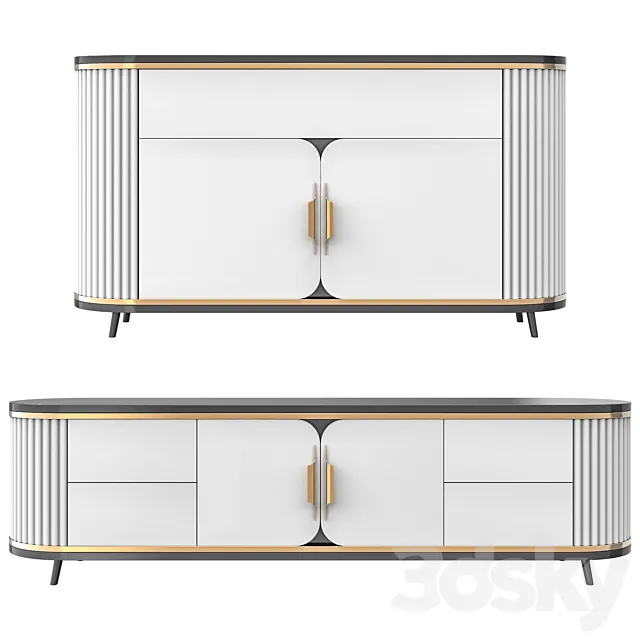 Sideboards # 24 3DS Max Model