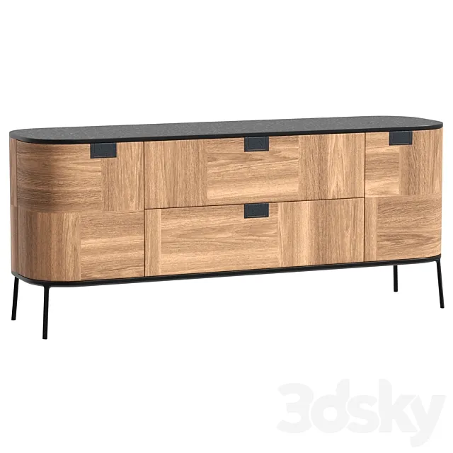 Sideboards Maxalto TESAURUS 3DS Max Model