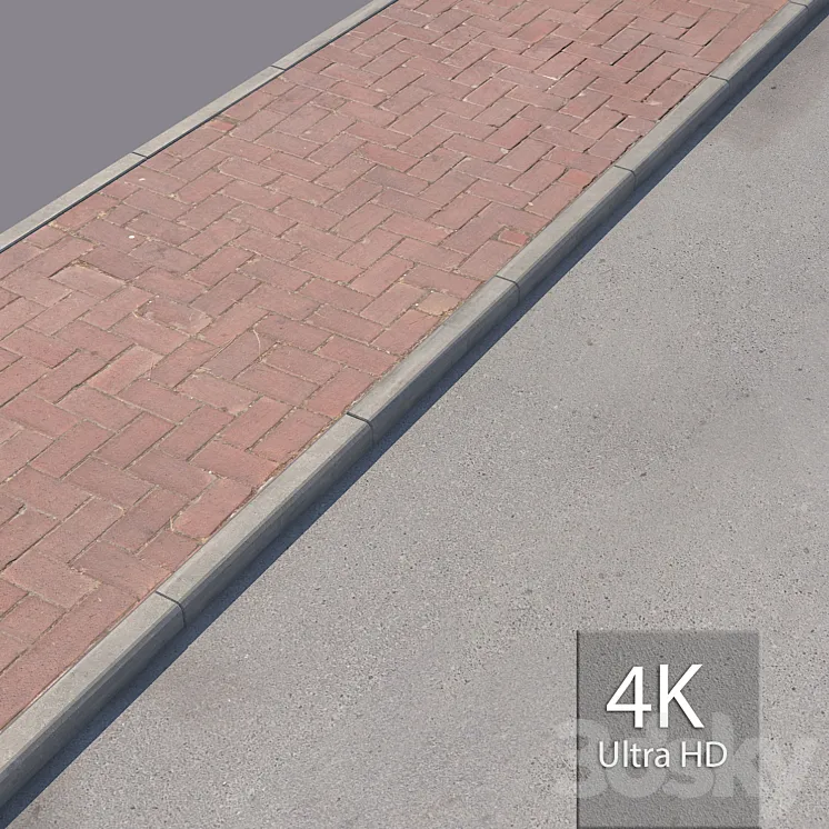 Sidewalk 5 3DS Max