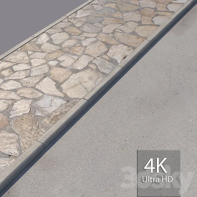 Sidewalk 9 3dsMax Model