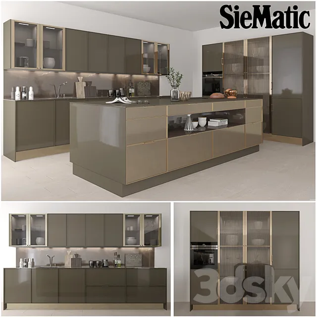 Siematic Cuisine 3DS Max Model