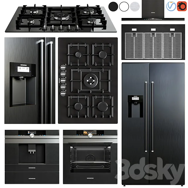 siemens appliance collection 3DSMax File