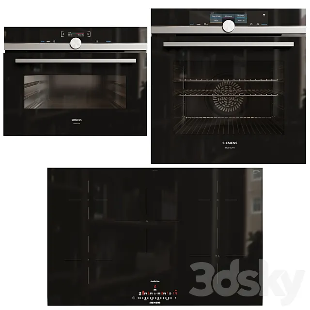 Siemens Appliances Set 3DS Max Model