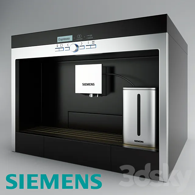 SIEMENS – coffee machine HxWxD 3DSMax File