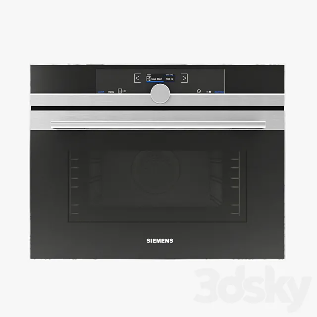 Siemens Compact oven iQ700 CB675G0S1 3ds Max