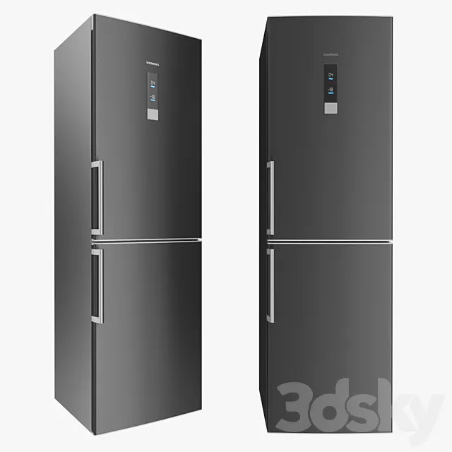 Siemens Refrigerator IQ700 KA92NLB35R 3ds Max