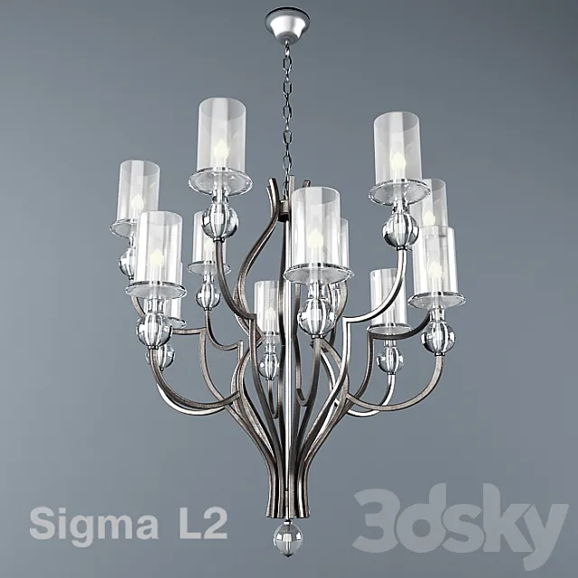 Sigma L2 CRYSTAL & CO 7068 3ds Max