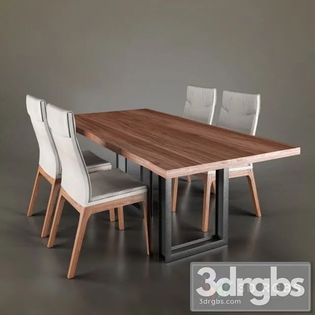 Sigma Tosca Table and Chair 3dsmax Download