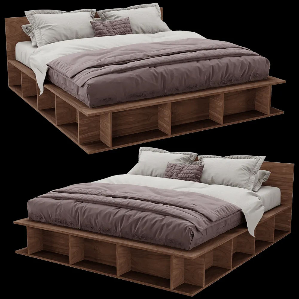 SIJU – Bed no. 0072 3ds Max
