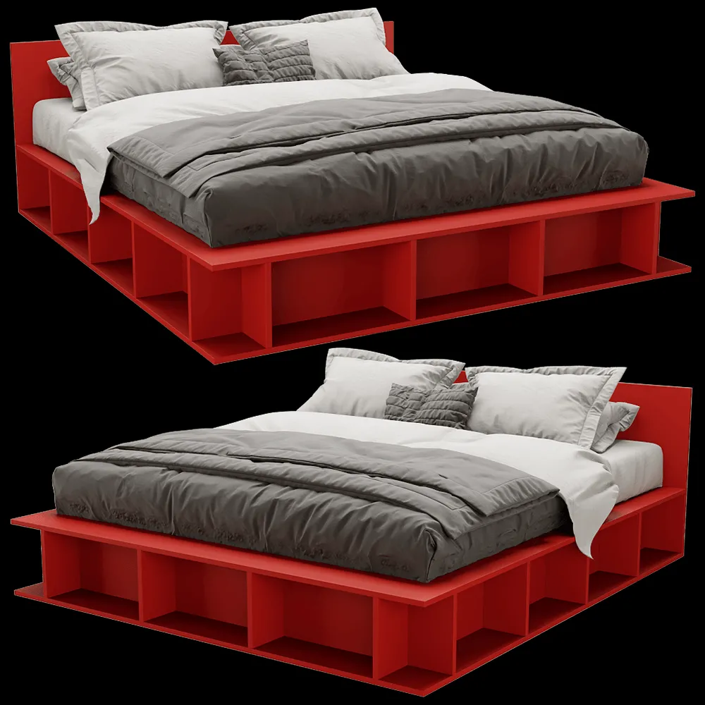 SIJU – Bed no. 0073 3ds Max