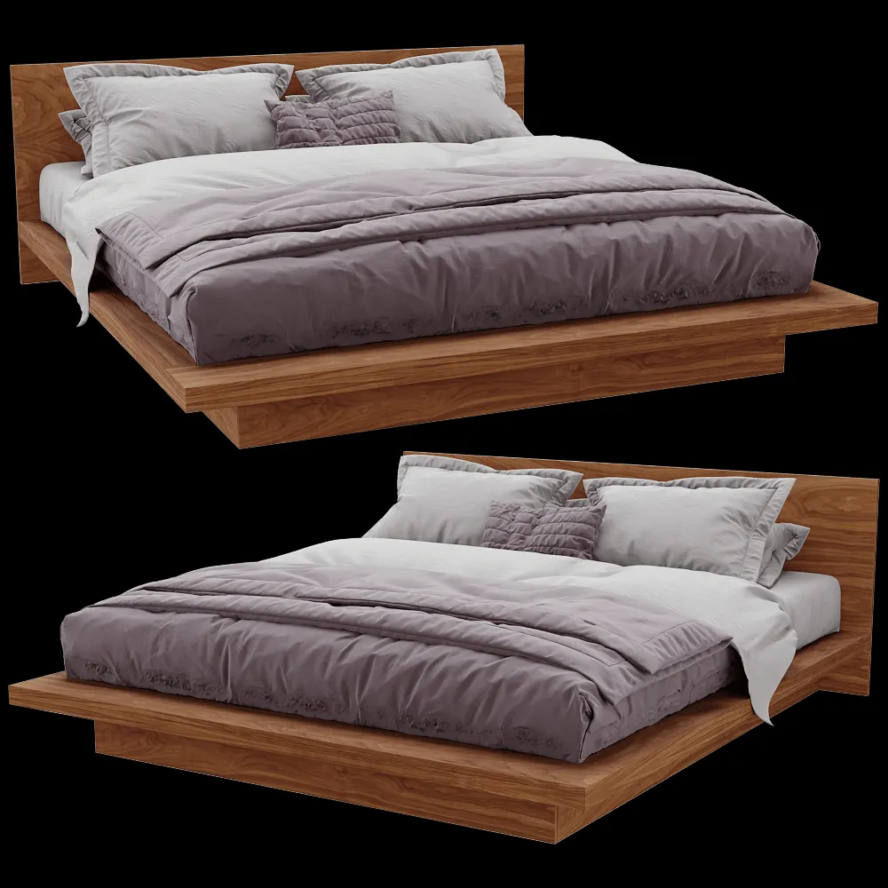 SIJU – Bed no. 0074 3ds Max