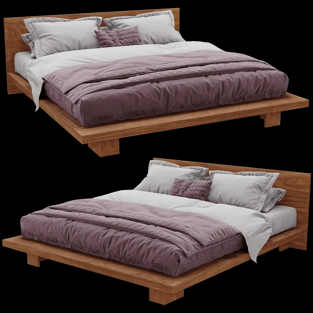 SIJU – Bed no. 0075 3ds Max