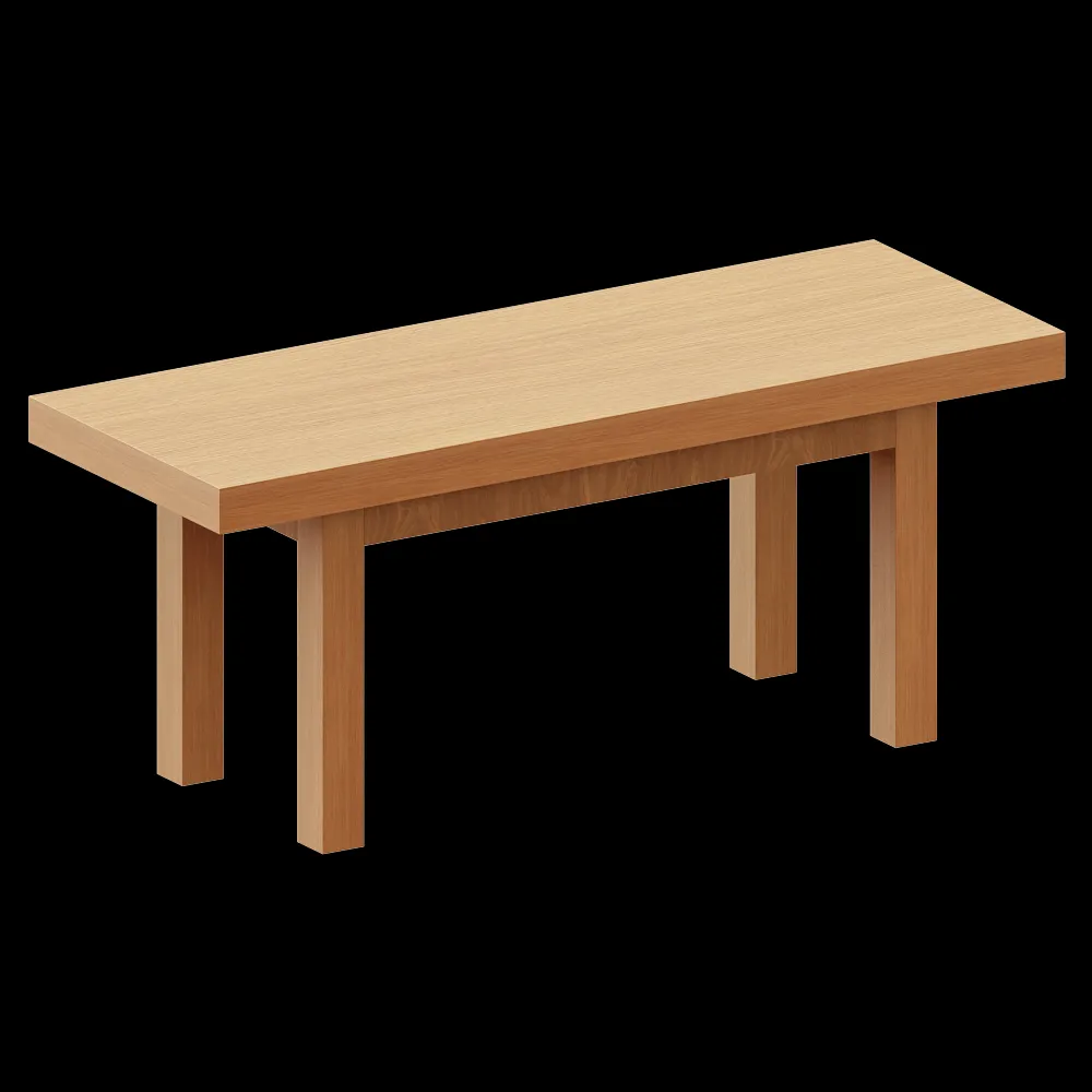 SIJU – Bench no. 005 3ds Max