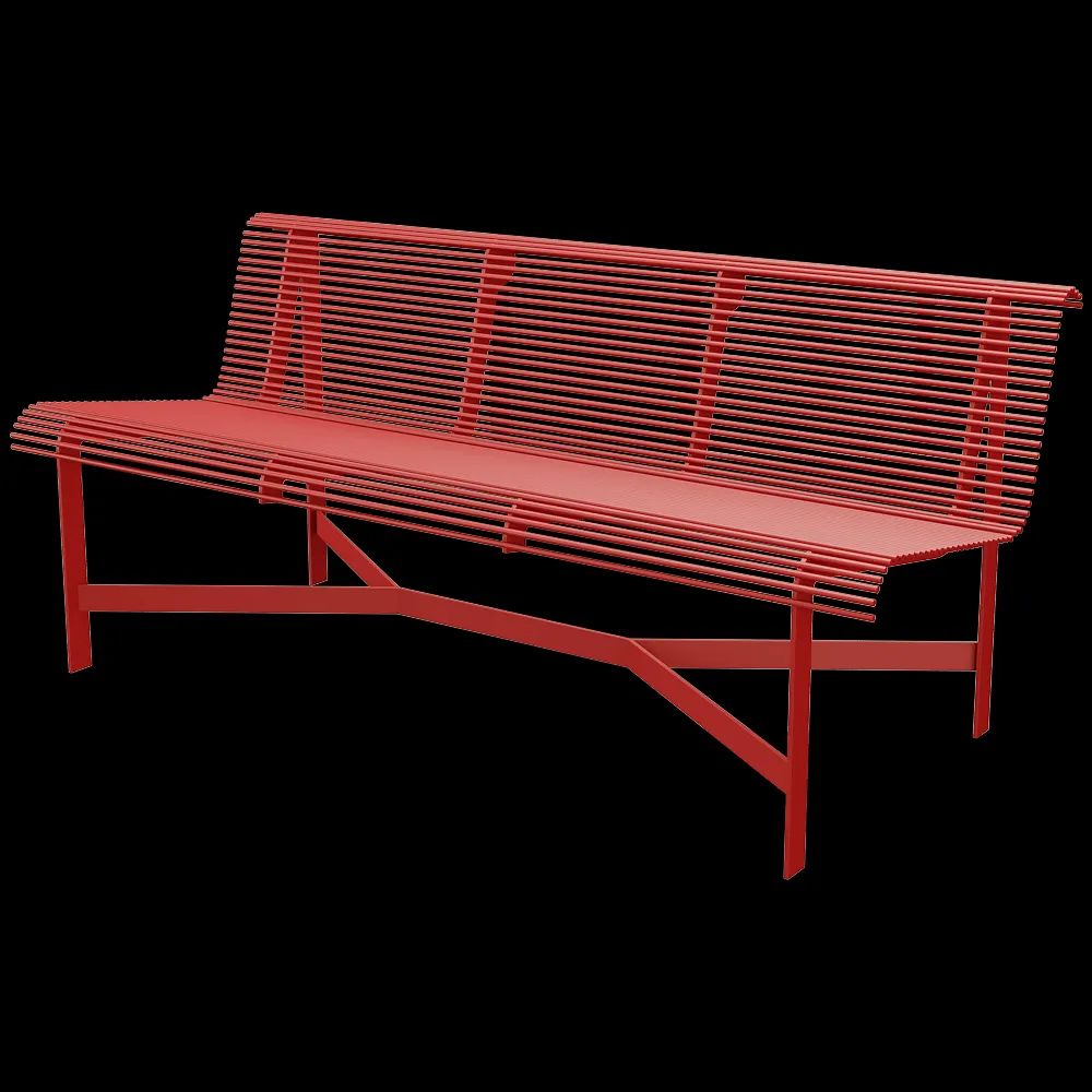 SIJU – Bench no. S-16 3ds Max