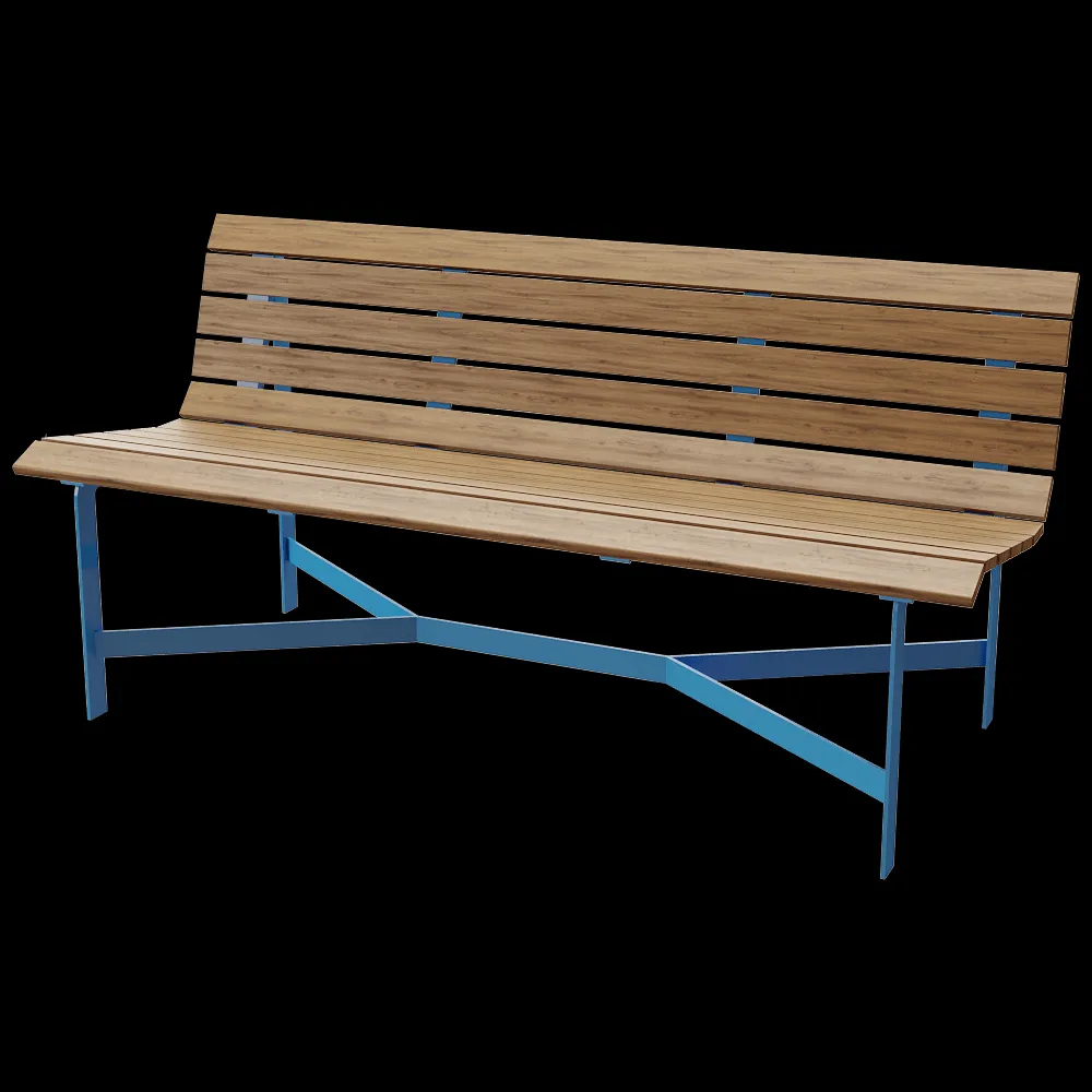 SIJU – Bench no. S-18 3ds Max