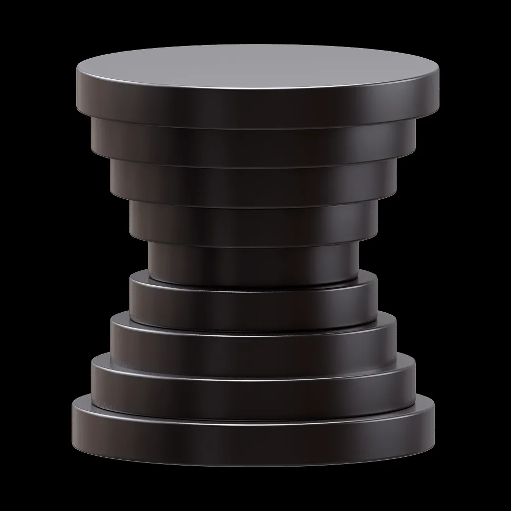 SIJU – Coffee table no. 0017 3ds Max