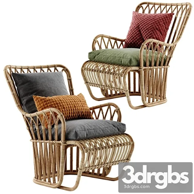 Sika Design Tulip Lounge Chair 3dsmax Download