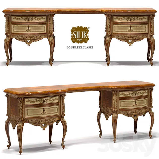 Silik Vesta Dressing Table 3ds Max