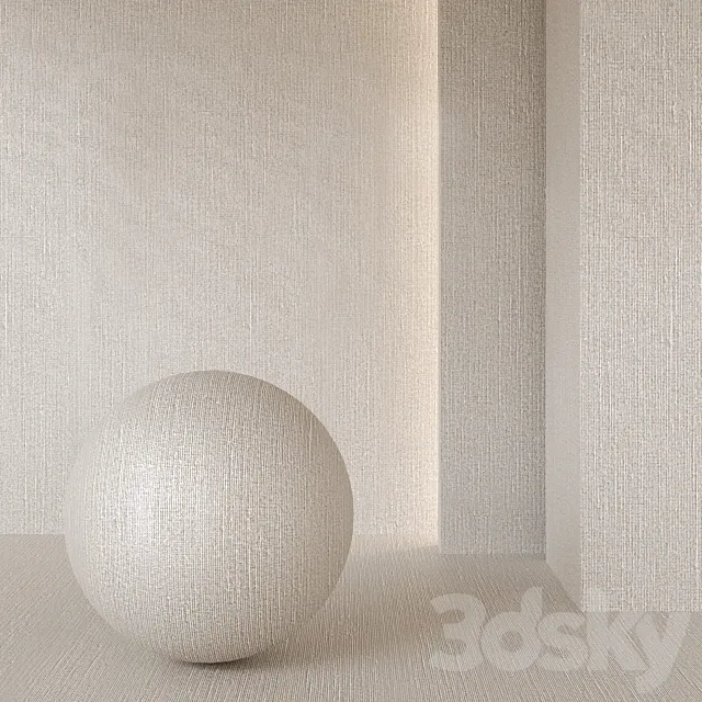 Silk wallpaper 3DS Max Model