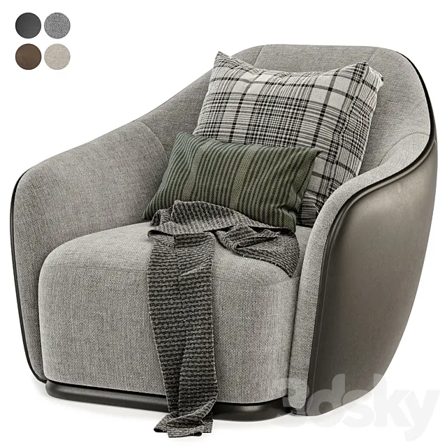 Sillon armchair 3ds Max