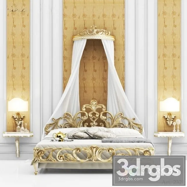 Silvano Grifoni Art 2321 Bed 3dsmax Download