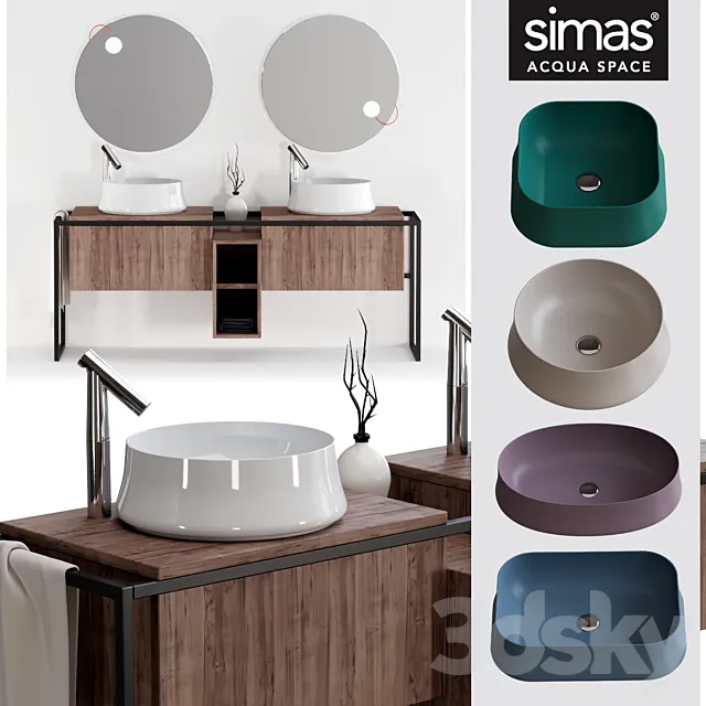 Simas Sharp & Frame Set 3DSMax File