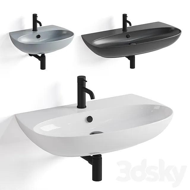 Simas Vignoni washbasins 3ds Max