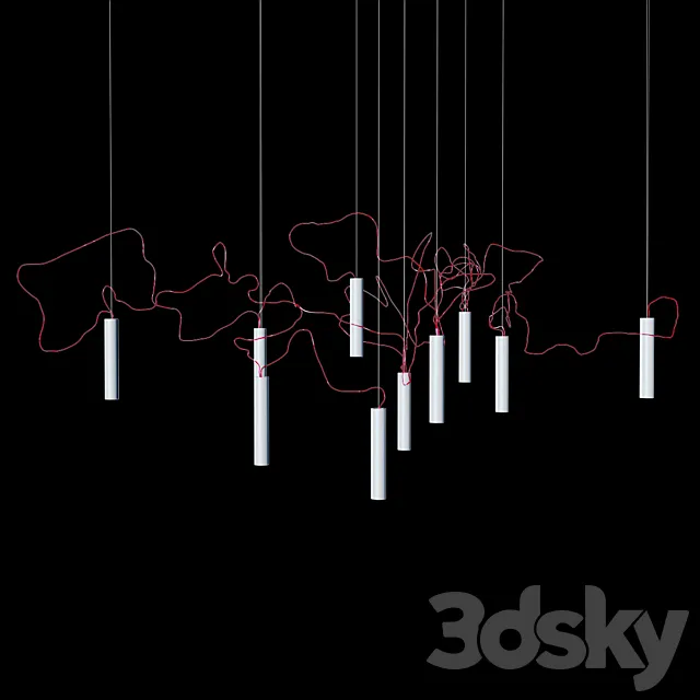 Simbiosi lamp 3DS Max Model