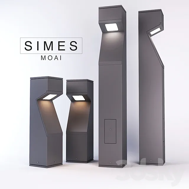 SIMES MOAI 3ds Max