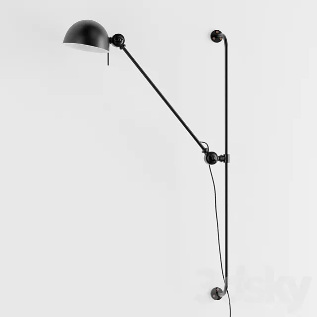 Simon Adjustable Sconce 3ds Max