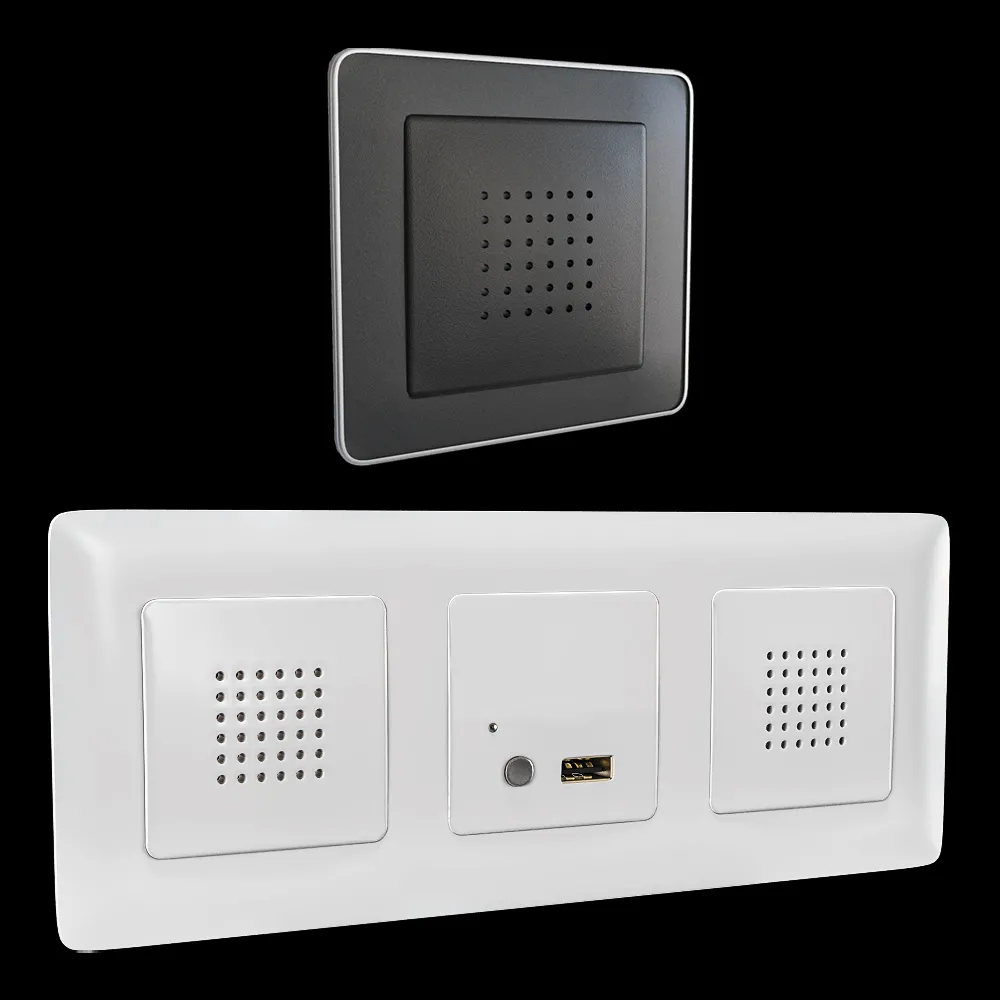 Simon  – Sockets and switches Simon 82/3 3ds Max