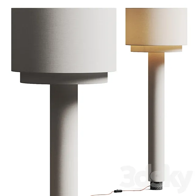 Simone and Marcel Kolumno Floor Lamp 3DS Max Model