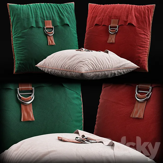 Simple decorative pillow 3DSMax File